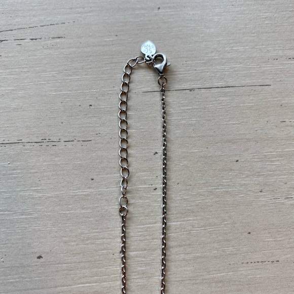 Kitty Cat,Gold & Silver; Diamond Heart Necklace - Picture 7 of 7